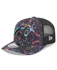 New Era Men's Black Carolina Panthers 2025 Nfl Crucial Catch 9SEVENTY Adjustable Hat