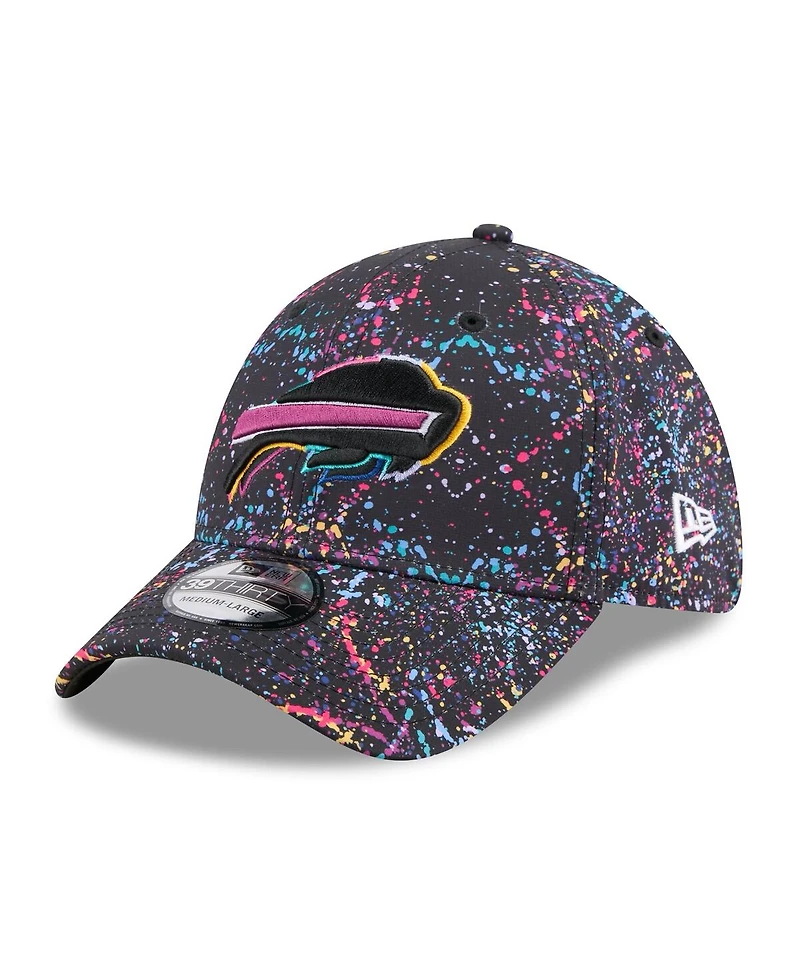 New Era Men's Black Buffalo Bills 2025 Nfl Crucial Catch 39THIRTY Flex Hat