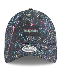 New Era Women's Black Tampa Bay Buccaneers 2025 Nfl Crucial Catch Pony Tail Adjustable Hat