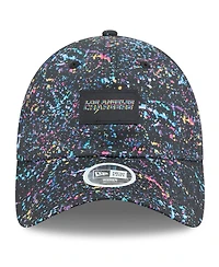 New Era Women's Black Los Angeles Chargers 2025 Nfl Crucial Catch Pony Tail Adjustable Hat