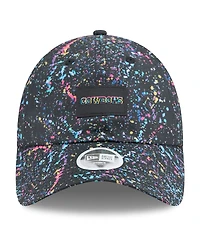New Era Women's Black Dallas Cowboys 2025 Nfl Crucial Catch Pony Tail Adjustable Hat