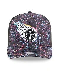 New Era Men's Black Tennessee Titans 2025 Nfl Crucial Catch A-Frame 9FIFTY Snapback Hat