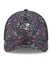 New Era Men's Black Tampa Bay Buccaneers 2025 Nfl Crucial Catch 9FORTY Adjustable Hat