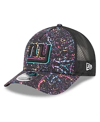 New Era Big Boys and Girls Black New York Giants 2025 Nfl Crucial Catch 9FORTY Adjustable Hat