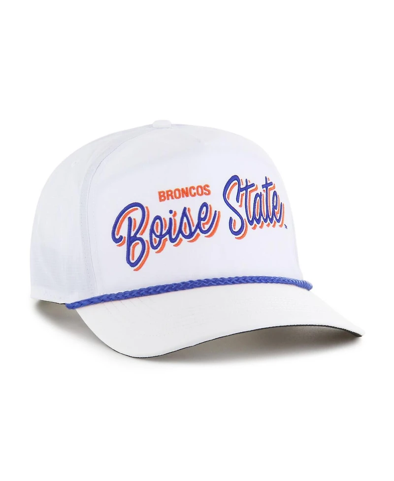 '47 Brand Men's White Boise State Broncos Fairway Hitch Adjustable Hat