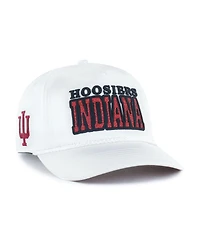 '47 Brand Women's White Indiana Hoosiers Outspoken Hitch Adjustable Hat