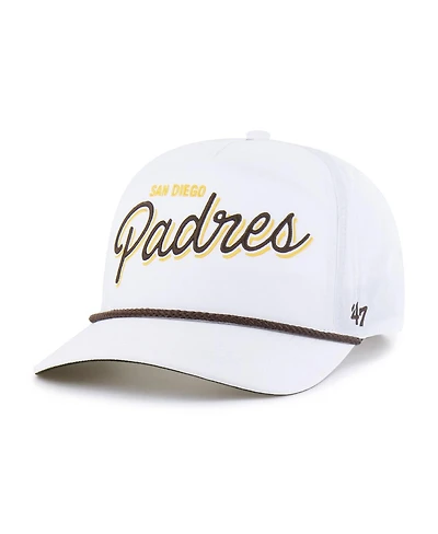 '47 Brand Men's White San Diego Padres Brrr Fairway Hitch Adjustable Hat