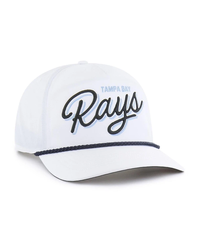 '47 Brand Men's White Tampa Bay Rays Brrr Fairway Hitch Adjustable Hat