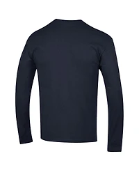 Champion Men's Navy UConn Huskies Arch Over Logo 2-Hit Long Sleeve T-Shirt