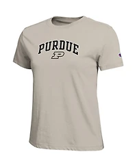 Champion Women's Gold Purdue Boilermakers Arched Over Logo T-Shirt