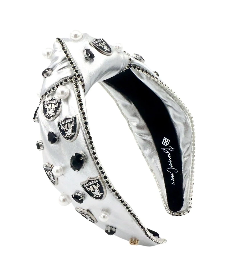 Brianna Cannon Las Vegas Raiders Logo Headband