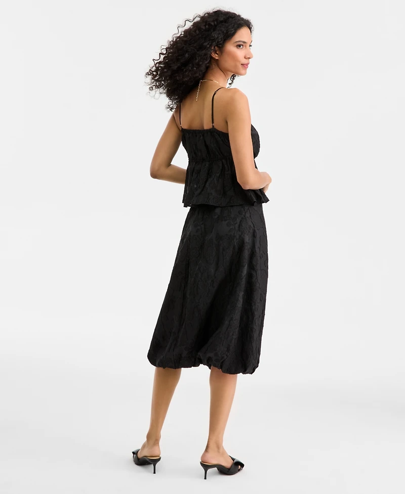 On 34th Women's Floral Jacquard Organza Bubble Skirt, Macy's Exclusive