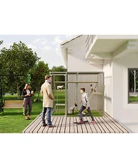 Streamdale Furniture Cat House Large Catio Cat Cage Shelter Enclosure Playpen 7.8 ft x4.9 ft