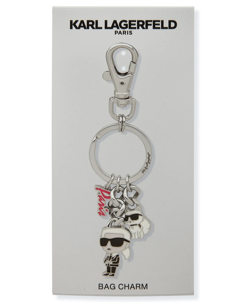 Karl Lagerfeld Paris Charm Bag Keychain