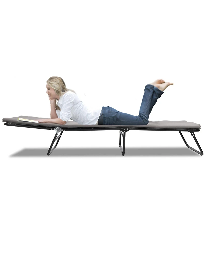 Streamdale Furniture Folding Camping Cot - Adjustable Heavy Duty with Carry Bag