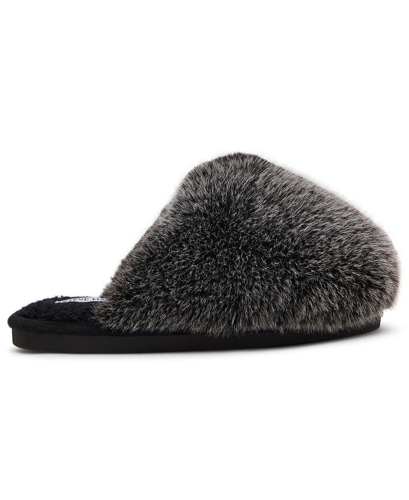 Steve Madden Women's Poof Cozy Slides Slippers