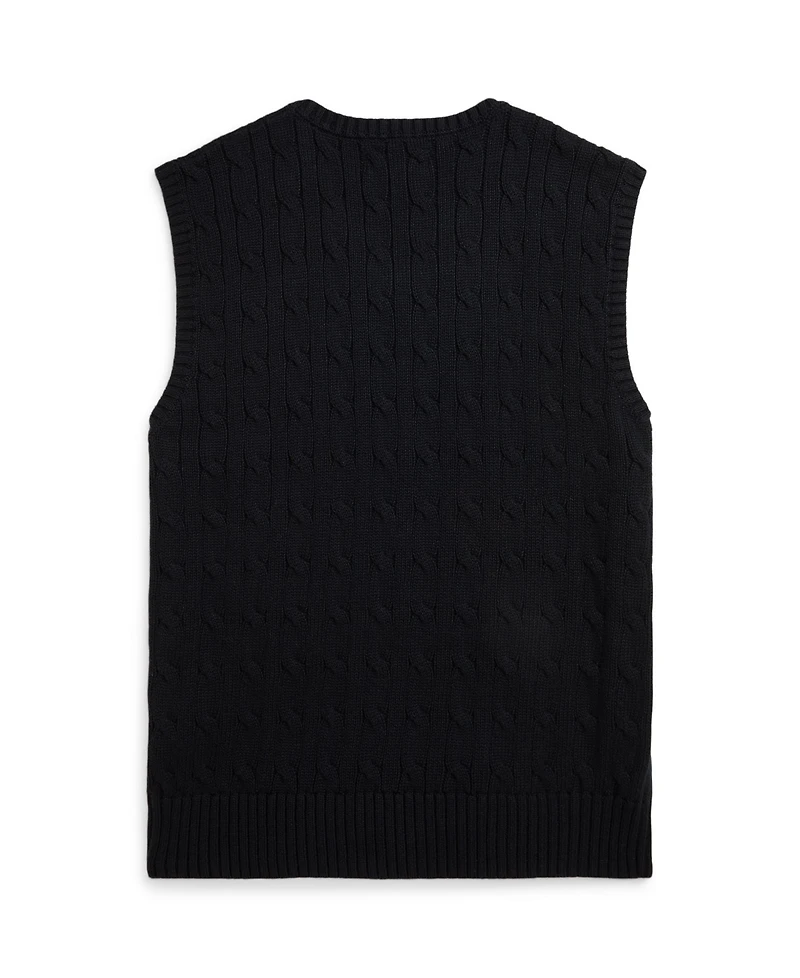 Polo Ralph Lauren Big Boys Cable- Knit Sweater Vest