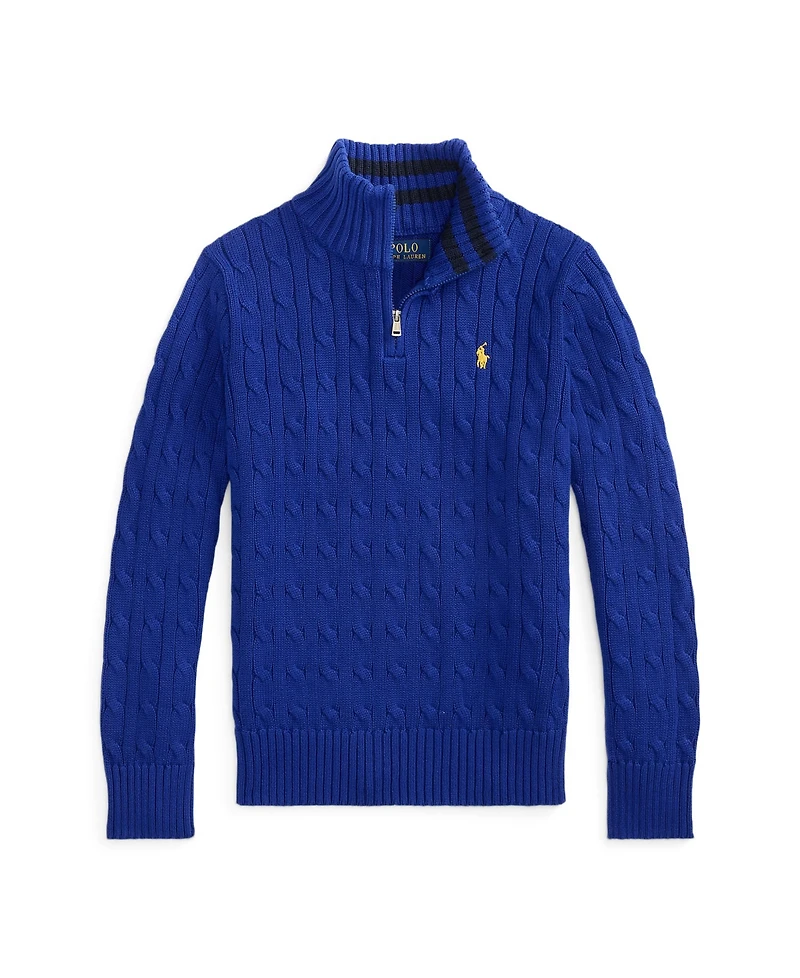 Polo Ralph Lauren Boys 8-20 Quarter-Zip Sweater