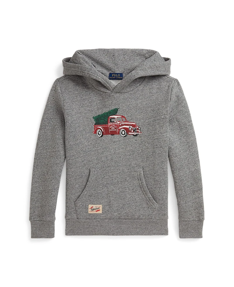 Polo Ralph Lauren Boys 2-7 Truck Printed Long Sleeve Hoodie