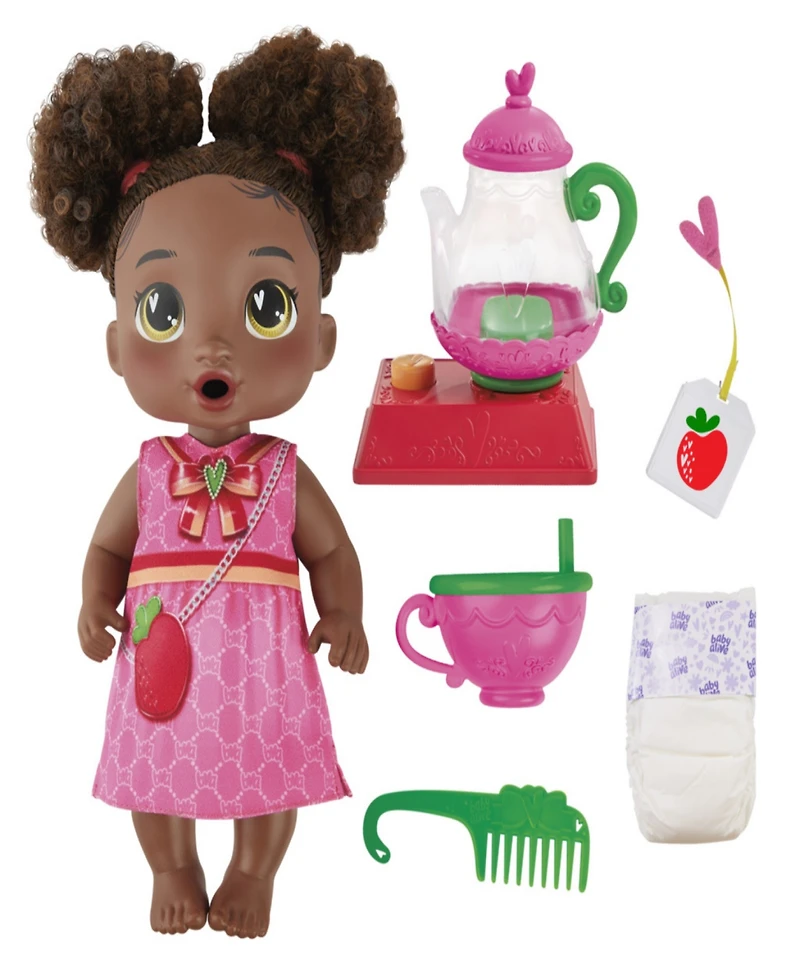 Baby Alive Bubbly Tea Party Berry Boo Doll Set