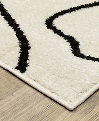Oriental Weavers Quinn QUI12 5' x 8' Area Rug