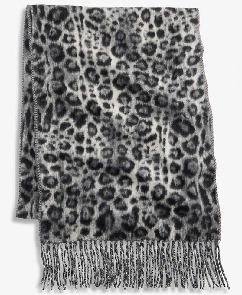 Fraas Women's Animal-Print Woven Scarf
