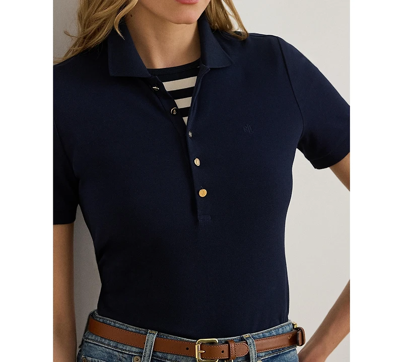 Lauren Ralph Pique Polo Shirt