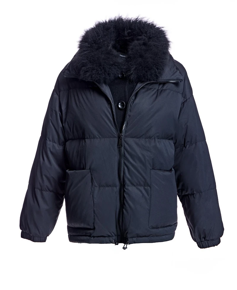 Julia & Stella by Maximilian Women's Fur-Trimmed Puffer