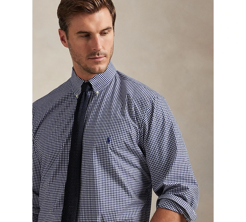 Polo Ralph Lauren Men's Big & Tall Poplin Sport Shirt