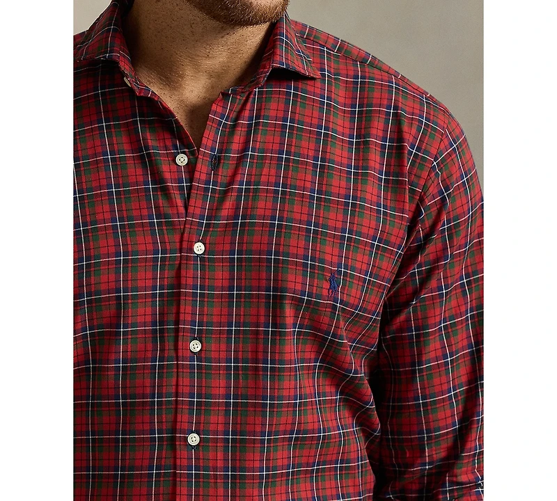 Polo Ralph Lauren Men's B&T Long Sleeve Brushed Twill Shirt