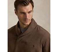 Polo Ralph Lauren Men's Big & Tall Luxury Jersey Shawl-Collar Pullover Sweater