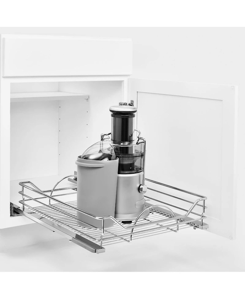 Rev-a-Shelf Pullout Cabinet Basket w/ Soft-close, 20.5'' x 21.74'', 5730-21CR