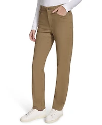 Nautica Jeans Women's Solid Stretch Full-Length