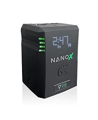 Core Swx Nanox Micro 98 98Wh 14.8V 6600mAh Smart V-Mount Battery, Bundle with Xpd-45 45W Universal Usb-c Pd Wall Charger