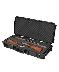 Skb Cases iSeries 3614 Hard Exterior Double Custom Breakdown Shotgun Case, Black