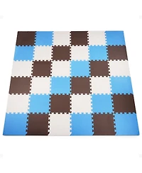 BalanceFrom Fitness 36 Tile Thick Interlocking Puzzle Foam Exercise Play Mat