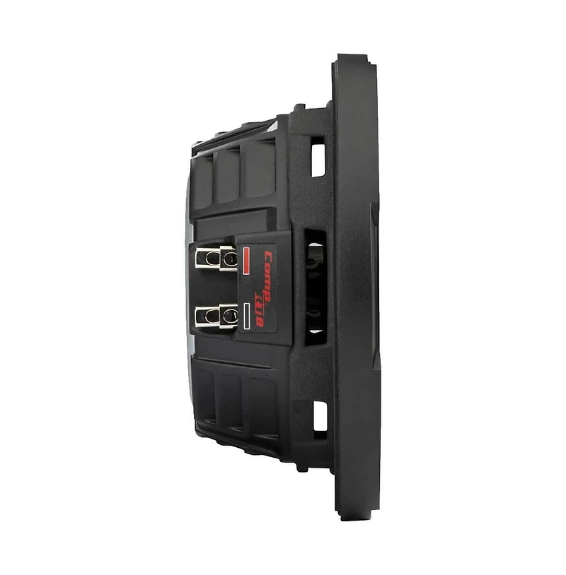 8" CompRT Series Shallow-Mount Dual Voice Coil All-Weather Subwoofer