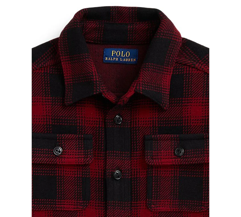 Polo Ralph Lauren Boys 2-7 Plaid Long Sleeve Shirt
