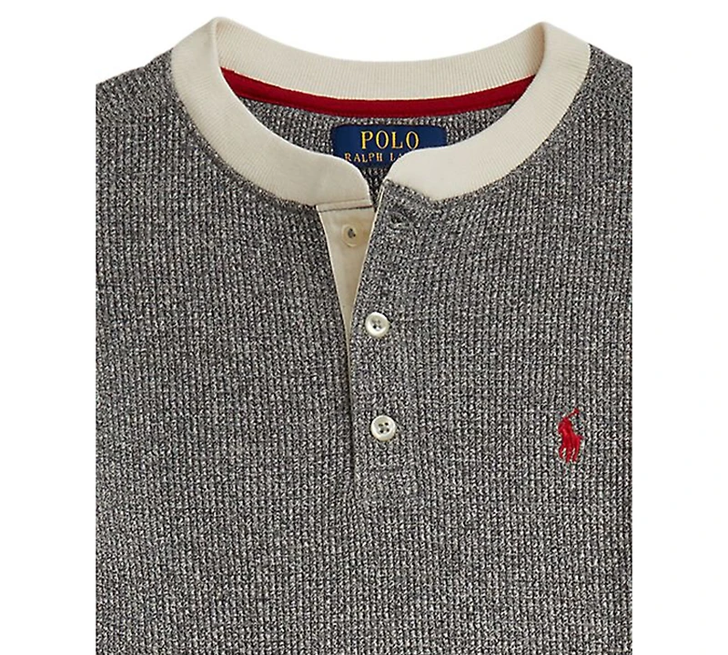 Polo Ralph Lauren Boys 8-20 Long Sleeves Henley T-Shirt