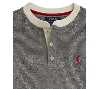 Polo Ralph Lauren Boys 8-20 Long Sleeves Henley T-Shirt