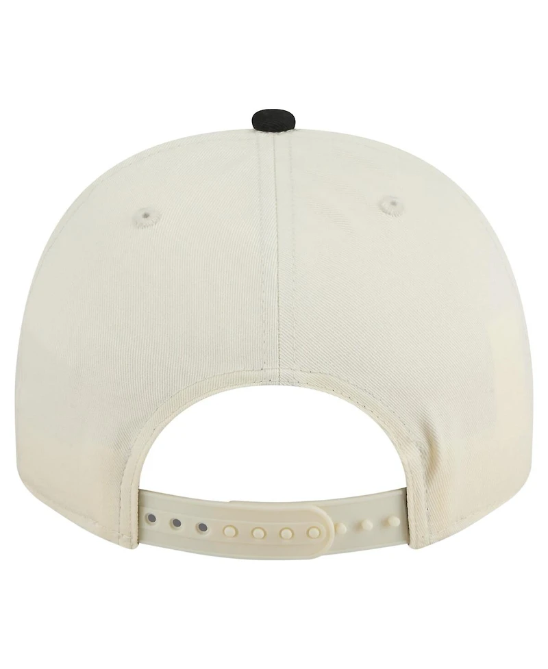 New Era Men's Cream/Black Missouri Tigers Vintage Chainstitch 9FIFTY A-Frame Snapback Hat