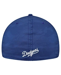 New Era Men's Royal Los Angeles Dodgers Tonal Camo 39THIRTY Flex Hat