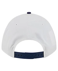 New Era Men's White/Navy Georgetown Hoyas Arch Two-Tone Rope 9FORTY A-Frame M-Crown Adjustable Hat