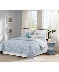 C&F Home Seafoam Reef Twin 2-Piece Quilt Set All Seasons Bedroom Bedding Machine Washable Reversible Coverlet Decor Decoration