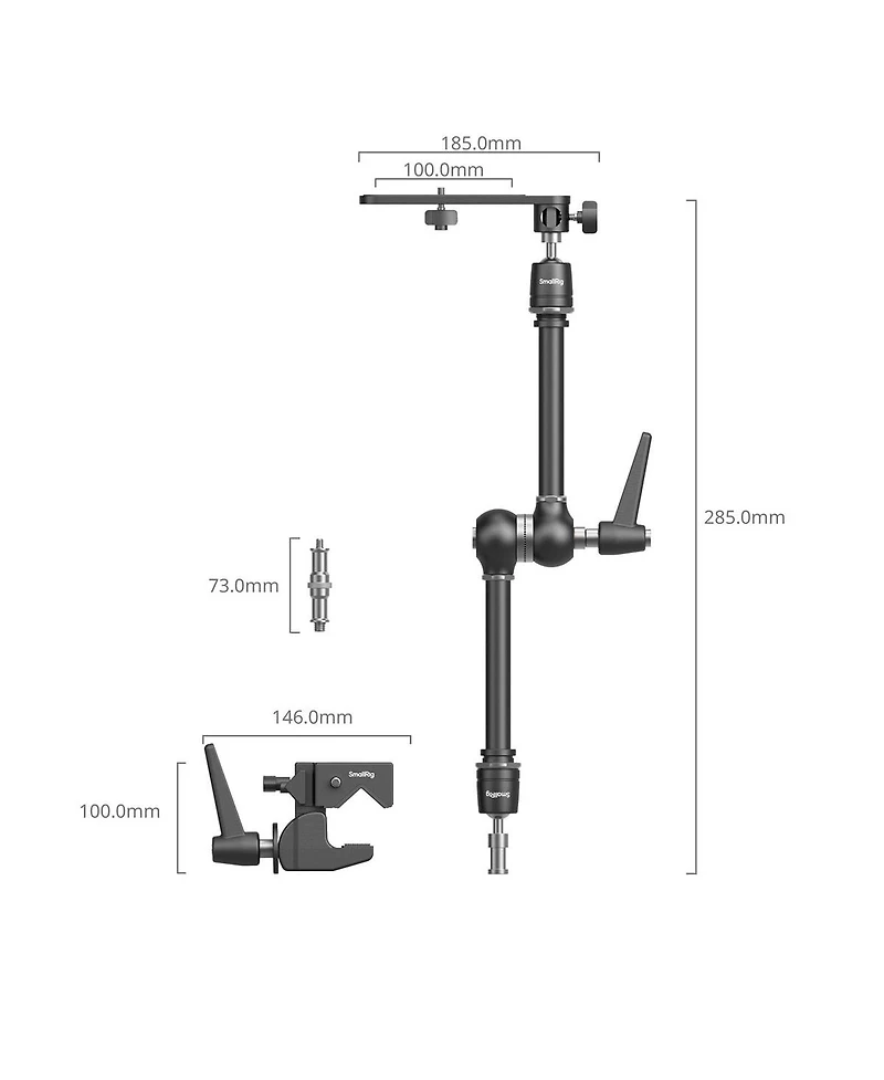 SmallRig Super Clamp with Magic Arm Kit