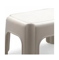 Rubbermaid 1 Step Lightweight Slip Resistant Roughneck Tough Step Stool, Tan