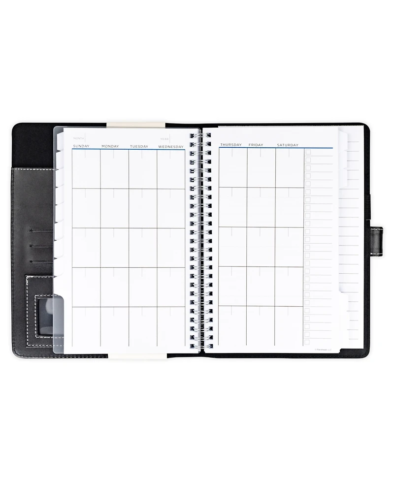 See It Bigger Upgraded Monthly Weekly 15 Month Padfolio Planner