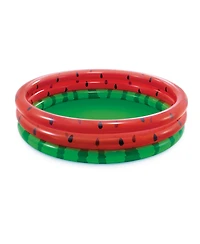 Intex 66-Inch Round Inflatable Outdoor Kids Swimming and Wading Watermelon Pool