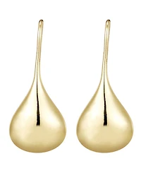 Adornia Gold Rain Drop Wire Earrings