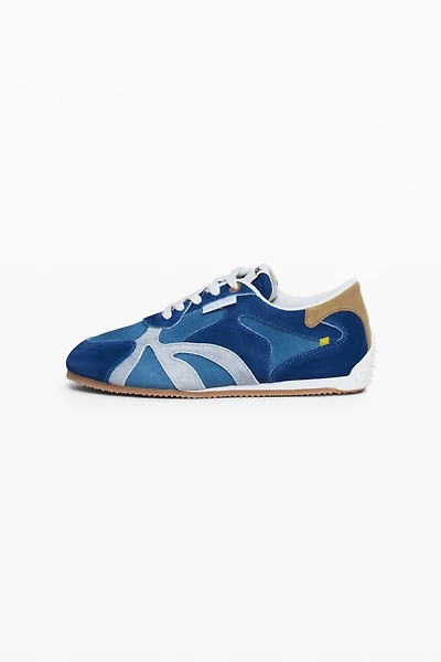 Desigual Women's Retro leather sneaker